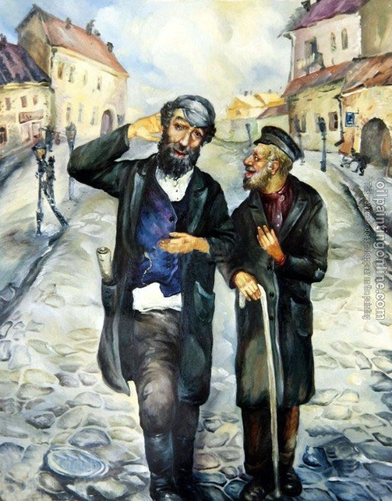 Oil Painting Reproduction - Jewish art